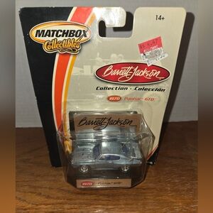 MATCHBOX - BARRETT-JACKSON COLLECTION - 1970 PONTIAC GTO - NEW